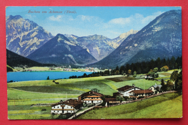 AK Buchau am Achensee / 1915 / Ortsansicht / Strasse / Tirol